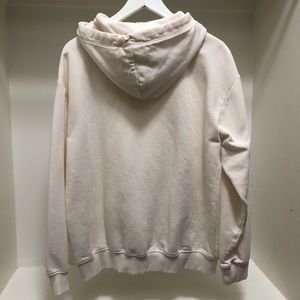 H&M Tops - H&M Basics Hooded Sweatshirt in Ivory Cream H&M Tops - H&M Basics Hooded Sweatshirt in Ivory Cream